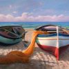 Adriano Galasso - Barche sulla spiaggia