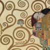 Gustav Klimt - Fulfillment ΙΙ (detail)