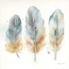 Coulter Cynthia - Watercolor Feathers Neutral I