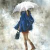 Wade Vickie - Rain Girl in Blue