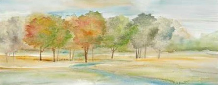 Coulter Cynthia - Watercolor Landscape Panel