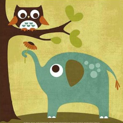 Lee Nancy – Owl and Elephant