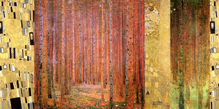 Gustav Klimt - Klimt Patterns Forest II