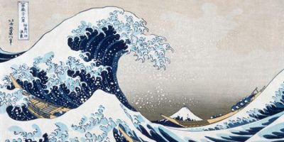 Katsushika Hokusai – The Wave off Kanagawa (detail)