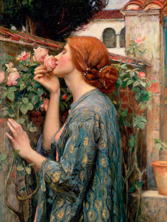 John William Waterhouse – The Soul of the Rose