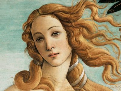 Sandro Botticelli - Nascita di Venere (detail)