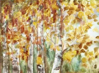 Tre Sorelle Studios – Watercolor Fall Aspens