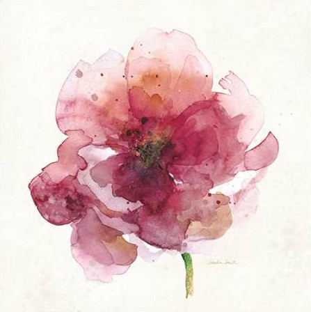 Smith Sandra - Watery Red Bloom 2