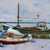 Uldanc Roberto - Two Boats on the seashore
