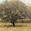 Wiens James - Golden Trees I Taupe