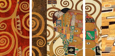 Gustav Klimt – Klimt Patterns The Embrace (Gold) - 3