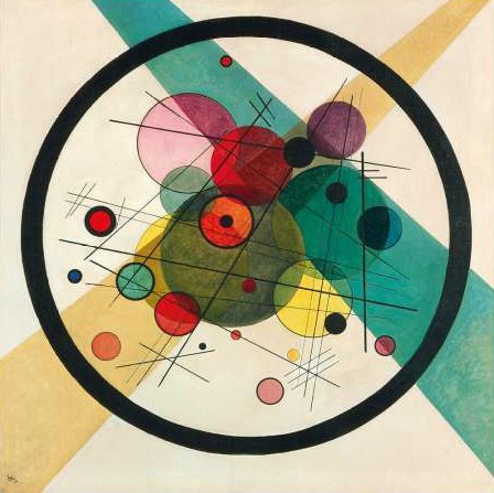 Wassily Kandinsky - Circles in a circle