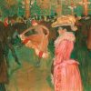 Henri Toulouse Lautrec - At the Moulin Rouge: The Dance