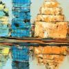 Atelier B Art Studio - Reflections of a colorful and abstract city