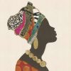 Tava Studios - African Silhouette Woman I