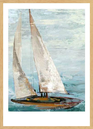 Poster με κορνίζα Pearce Allison – Quiet Boats III