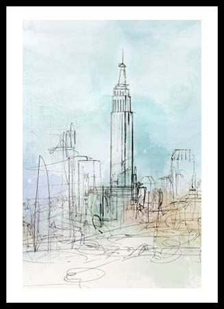 Poster με κορνίζα Isabelle Z – New York City