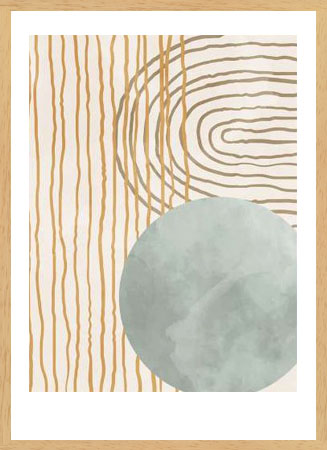 Poster με κορνίζα Allen Kimberly – Organic Desert 1