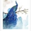 Poster με κορνίζα PI Studio – Blue Peacock