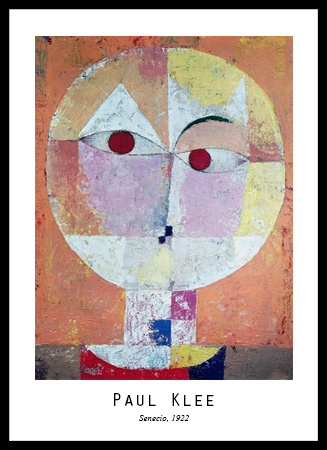 Poster με κορνίζα Paul Klee – Senecio