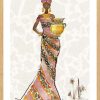 Poster με κορνίζα Tavoletti Anne – African Flair X B