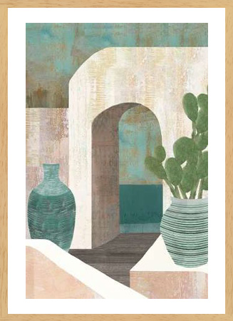 Poster με κορνίζα Kouta Flora – Sunbaked Archway I