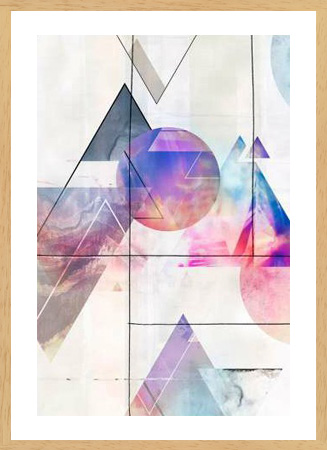 Poster με κορνίζα Isabelle Z – Kaleidescope Shapes I