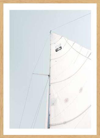 Poster με κορνίζα Straatsma Leah – Sailboat