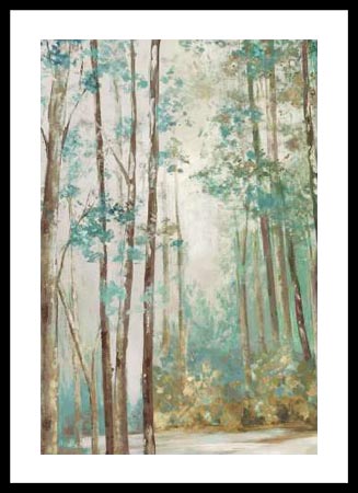 Poster με κορνίζα Watts Eva – Deep Forest
