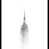 Poster με κορνίζα Straatsma Leah – NYC Fog