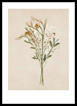 Poster με κορνίζα Isabelle Z – Vintage Dried Bunch II