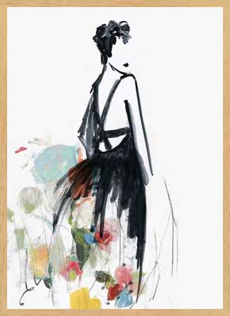 Poster με κορνίζα Wilson Aimee – Fashion Flowers II