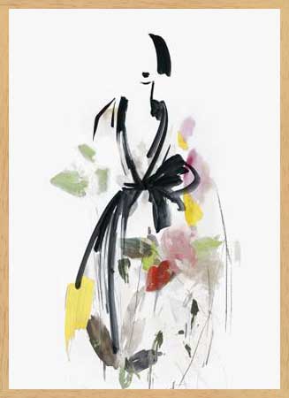 Poster με κορνίζα Wilson Aimee – Fashion Flowers I