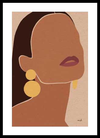 Poster με κορνίζα Hershey Moira – Summer Glow I