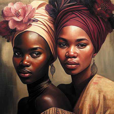 Sienna - African Women I