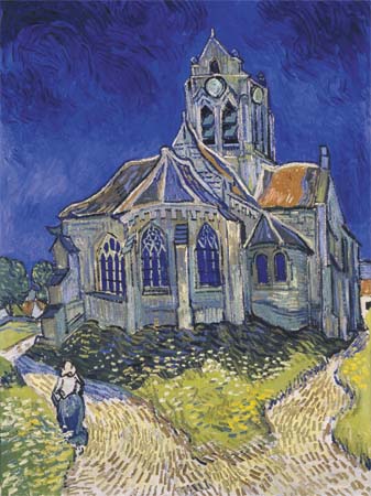 Vincent Van Gogh – The Church in Auvers-sur-Oise