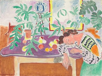 Henri Matisse – Still Life with Sleeping Woman