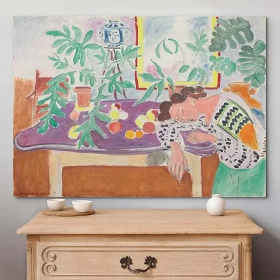 Henri Matisse – Still Life with Sleeping Woman