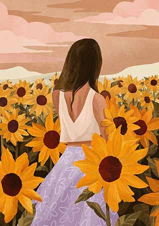 Blauw Goed – Sunflower Evenings
