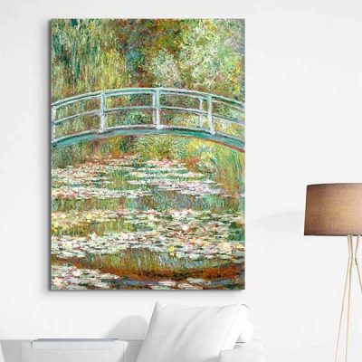 Claude Monet – Bridge over a Pond of Water Lilies