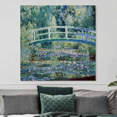 Claude Monet – Water Lilies and Japanese Bridge