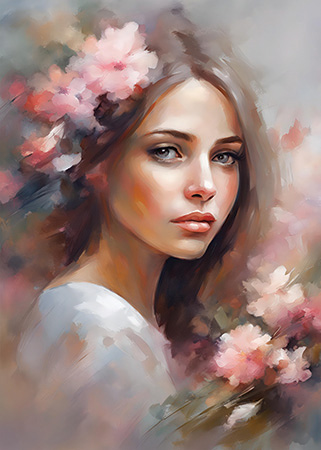 Sienna – Floral Girl II