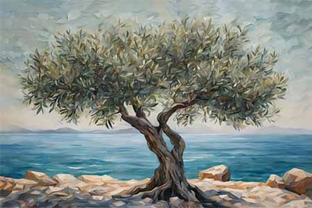 Sienna - Olive Tree V