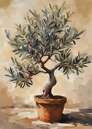 Sienna – Mini Olive Tree I